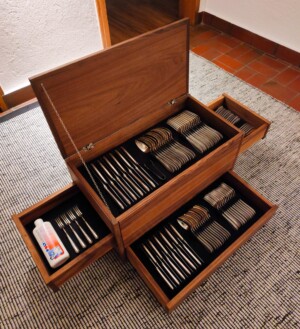 Besteck Nussbaum Schatulle Freizeit-Wettbewerb 2022 Fabian Sprissler