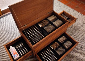 Besteck Nussbaum Schatulle Freizeit-Wettbewerb 2022 Fabian Sprissler