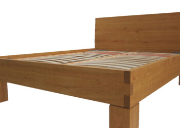Bett aus CH-Kirschbaumholz