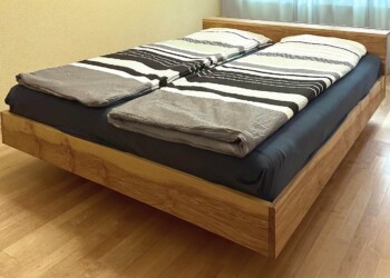 Massivholz-Bett in Bern Kernesche massiv