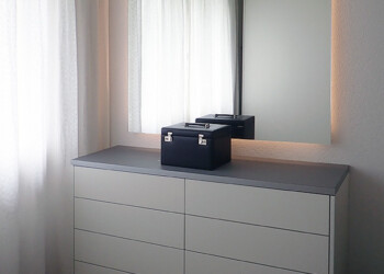 Ankleide und Kommode in Flamatt Ankleide und Kommode in Flamatt lackiert weiss matt