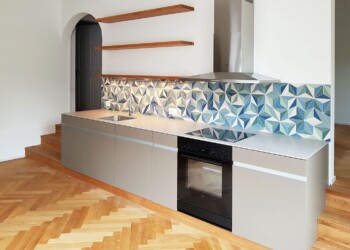 Wohnküche und Eichenparkett in Bern Wohnküche und Eichenparkett in Bern